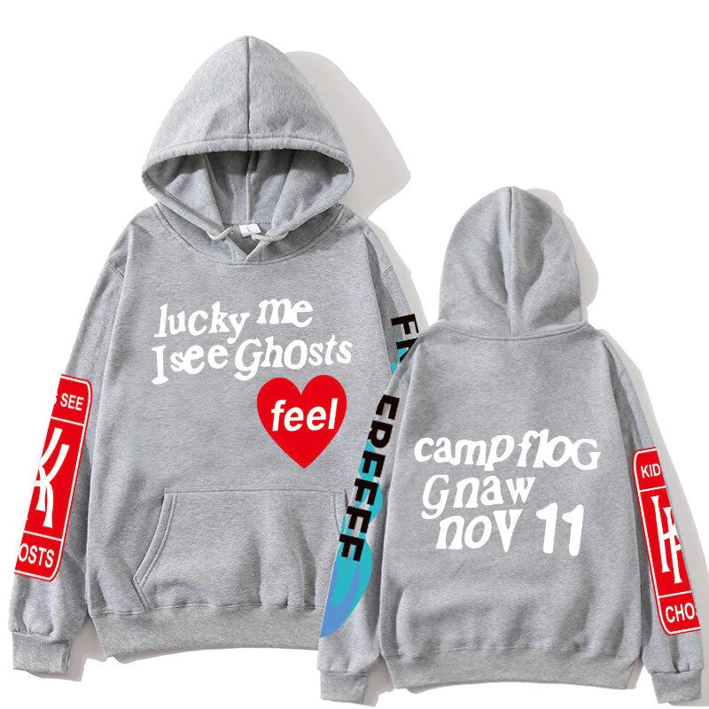  Men/Women KIDS SEE GHOSTS Streetwear Hoodie 